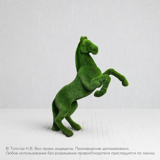 Конь на дыбах